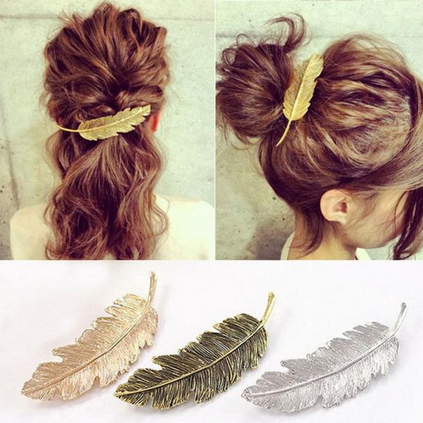 Feather Hair Clip