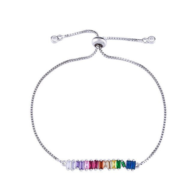 Rainbow Bar Bracelet