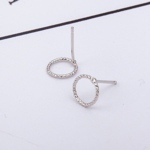 Small Circle Earrings