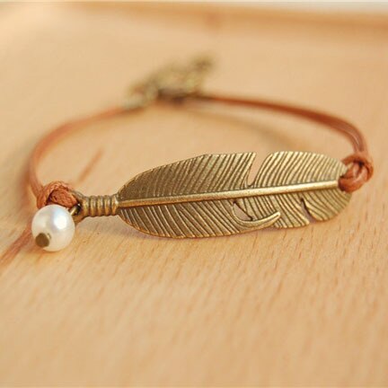 Femme Feather Bracelet