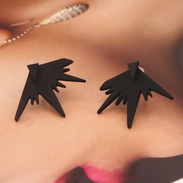 Lightning Stud Earrings