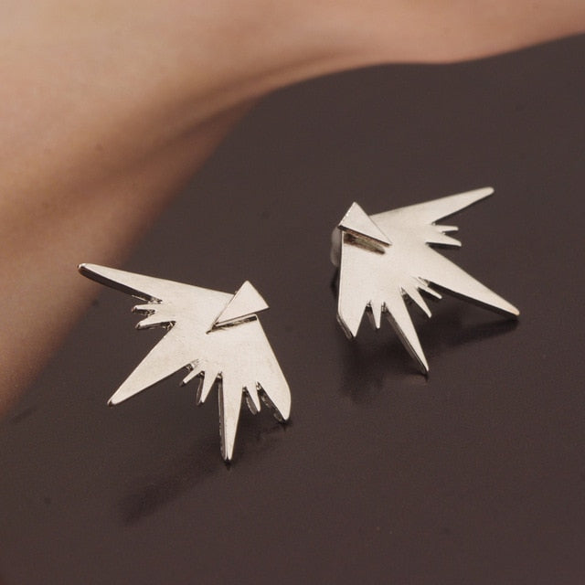 Lightning Stud Earrings