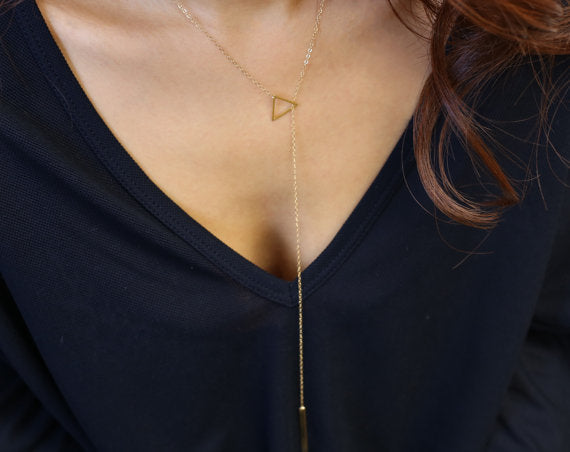 Geometric Maxi Necklace