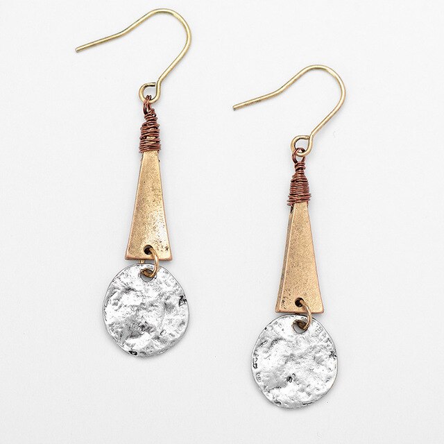 Triangle Drop Earrings