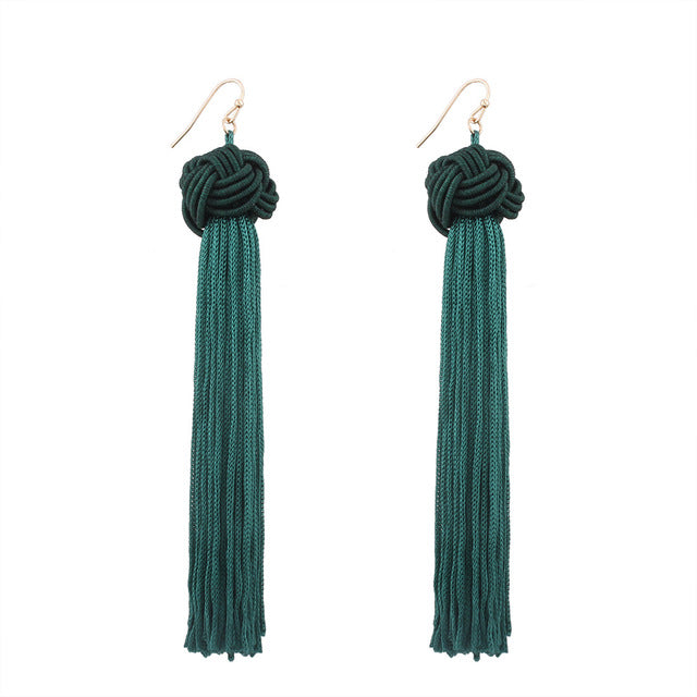 Tassel Drop Earrings