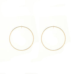 Delicate Round Earrings