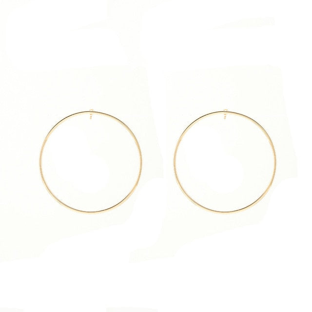 Delicate Round Earrings