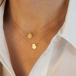 Cute Round Coin Choker