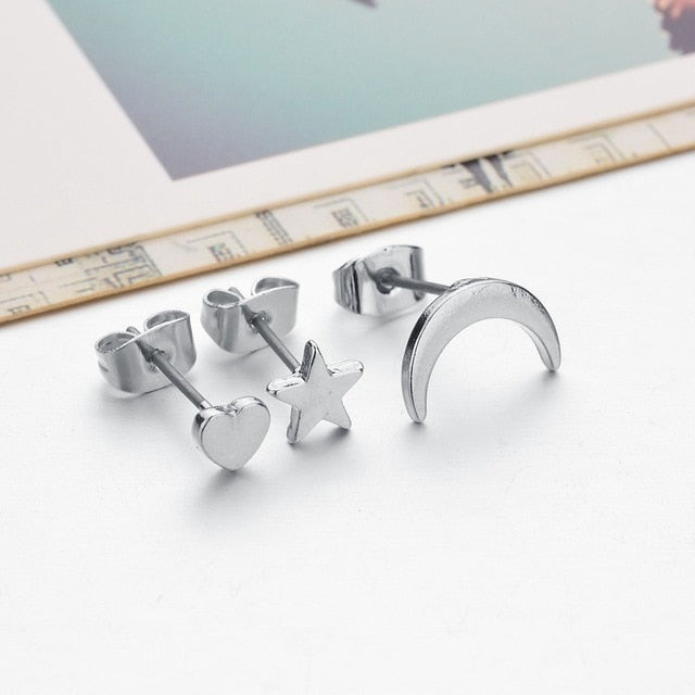 Mini Universe Ear Stud Set