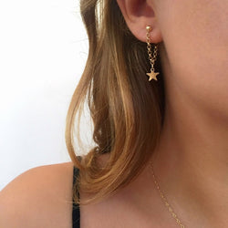 Gold Star Dangle