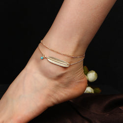 Feather Bijoux Anklet